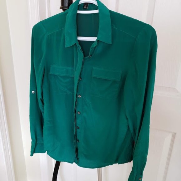 2 Silk Blouses - Ann Taylor - Picture 1 of 4